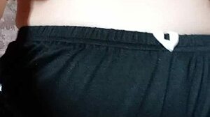 Pregnant Milf Spits On Her Big Tits