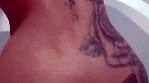 This escort gives a sloppy blowjob before getting wild in the motel hot tub