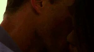 Hunky boss mr mclane takes hot teen babysitter paris cummings in doggystyle, riding, and spooning with his big cock