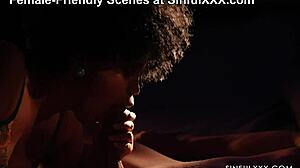 Pornstar Kisses Hairy Pussy In Interracial Fuck!