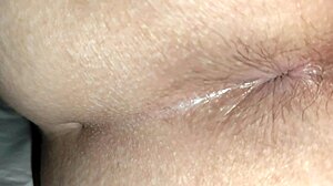Hairy pussy takes dick and cum load