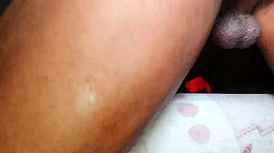 Dirty Ebony Babe Rides Big Cock on Homemade Cam