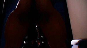 Princess Knight Zatsune Encounters Monster in Restroom