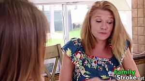 Is This Curious Teen 18+ Learning To Fuck Her Stepbrother With Big Tits?