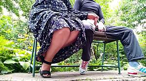 mature bbw milf, train me with your huge natural tits before we fuck?