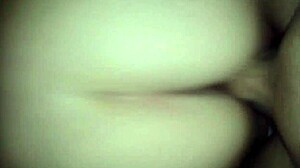 Amateur milf with shaved pussy gets pounded hard by her husband. Watch the intense bedroom action.