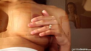 Exploring gentle desire with cute Indian teen