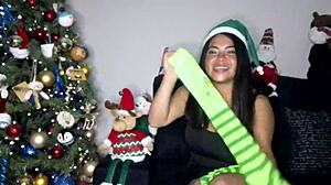 Sexy Grinch Arrives with a Naughty Balloon Twist