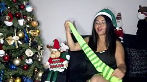Sexy Grinch Arrives with a Naughty Balloon Twist