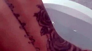 This escort gives a sloppy blowjob before getting wild in the motel hot tub