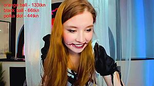 Little maid cums hard on webcam