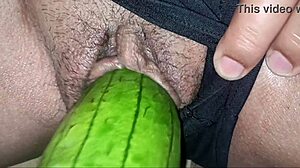 Can Kerry Cherry Handle Three Cavemen's Monster Cocks In Her Ass?