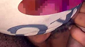 can you believe this milf stuffs her mouth with a huge bbc and loves every second of it in this homemade clip?