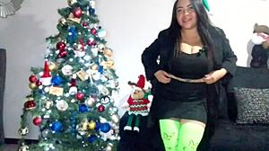 Sexy Grinch Arrives with a Naughty Balloon Twist