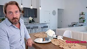 Step Dad Freezes After Kissing Me on Lips by Mistake