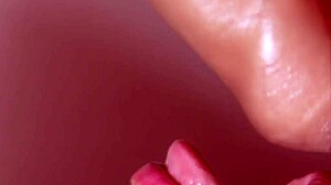 Narrative of making her cum by licking feet with gagging and choking