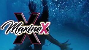 akira lane, wanna see maxine x squirt hard in lesbian action?