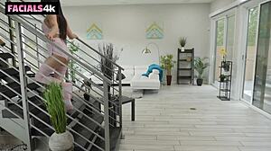 moving men glaze my asian face hotly.