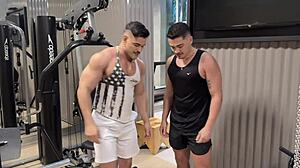 Why So Horny at the Gym? Massive Cock Dominates My Tight Ass!