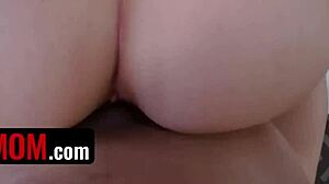 huge titted stepmom rides monster cock pov