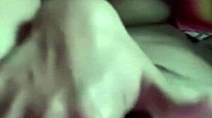 Cum three times with hijab girl on video call