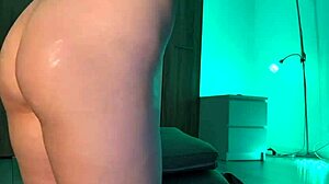 hot amateur on webcam squirting while masturbating with big tits