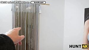 Wow! Blonde Slut Betrays Cuckold GF for Landlord’s Huge Cock!