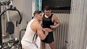 Why So Horny at the Gym? Massive Cock Dominates My Tight Ass!