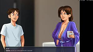 Stepmom Gives Blowjob In Car