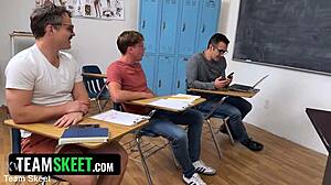 todays assignment: get your dicks sucked by teacher