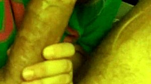 That 18 year old really knows how to suck cock deep