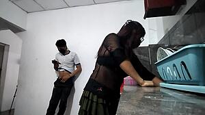 the neighbor masturbates while looking at me like a degenerate