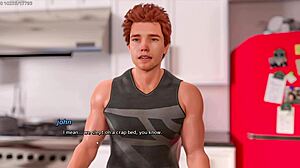 Watch Him Facefuck His Stepmom Hard, Cum All Over!