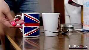 Boss Samantha Bentley in lesbian threesome