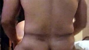 WIFE MOANS LOUD IN DOUBLE PENETRATION