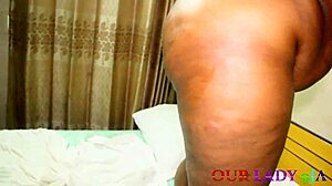 Kinky stepdaughter licks balls and sucks cock