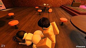 fucking in the bar with a big cock and monster cock