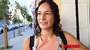 Rebeka Rock Enters Hardcore Interracial Sex! Bent Over Rough!