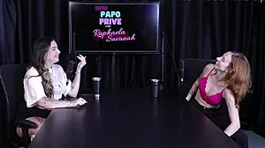 debora esteves takes her time to cum, loves being sucked in roleplay 😏 watch on sheer red