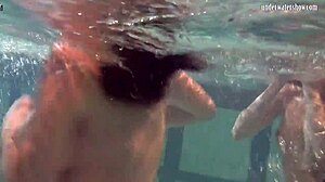 Hot Underwater Lesbians: Ivetta, Katka, Barbara