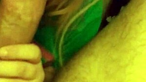 That 18 year old really knows how to suck cock deep