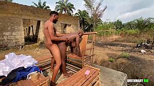 Ex-Girlfriend’s Last Outdoor Fuck on Wedding Day