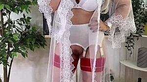 hey, let's try this butt plug for sexual wellness, wanna put the toy in my ass?