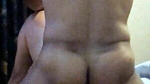 WIFE MOANS LOUD IN DOUBLE PENETRATION