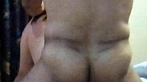 WIFE MOANS LOUD IN DOUBLE PENETRATION