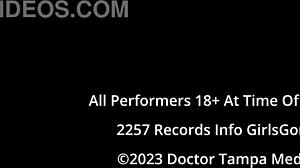 Nurse Melany Lopez spreads her ass for close-up vibrator play