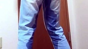 Hey, why’d you lock the bathroom? I peed my jeans!