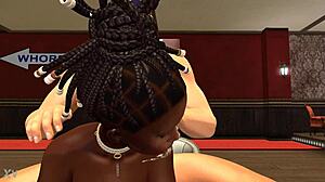 anthea maidhelplesmaid bangs hard in first ebony gangbang