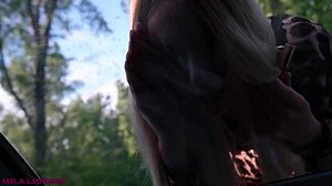 Stranger Dick Hunter Made Me Cum Hard Outdoors