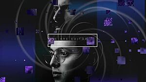 Neon lights and a steamy shower with sexy latina